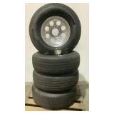 (4) 6 Lug 16" Wheels & Tires