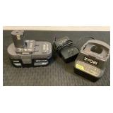 Ryobi 18V Battery And Charger PBP005