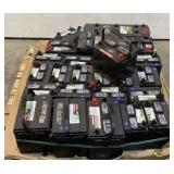 (26) Assorted Batteries