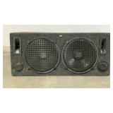 MTX Dual 15" Subwoofers And Ported Box