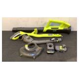 Ryobi 18V 10" Trimmer & Blower Kit