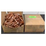 (2) Boxes of Copper Pieces