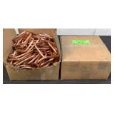 (2) Boxes of Copper Pieces