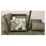 Assorted PVC Pipe Parts