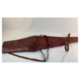 Wool Lined Leather Rifle Scabbard