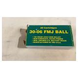 New Manufactured 30-06 Springfield Ammo