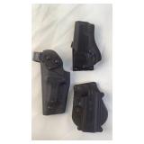 (3) Assorted Holsters 1911/Sig Mosquito/Spr XD