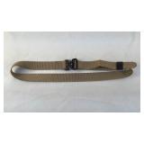 (1) Gold Nylon Web Belt 1.5"