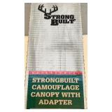 (1) Strong Built Canopy with Adapter Camo