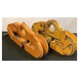 (2) 5 Ton Plate Clamps