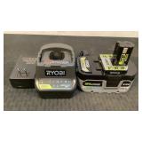 Ryobi 18V Battery & Charger