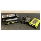 Ryobi 40V Battery And Charger OP40401