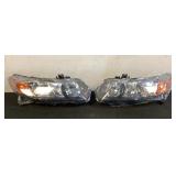 (2) Aftermarket Honda Civic Headlights