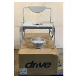 (3) Drive Bariatric Drop Arm Commode