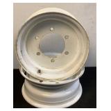 (2) 6 Lug 15" Vermeer Chipper Wheels