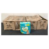 (16) Packs of Pampers Diapers Swaddlers