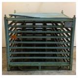 Storage Rack With Lifting Shelves