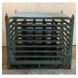 Storage Rack With Lifting Shelves