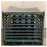 Storage rack With Lifting Shelves