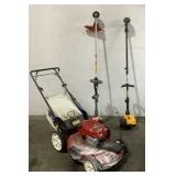Lawn Mower And String Trimmers