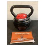 40 Lb. Adjustable Kettlebell
