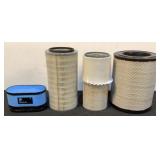 (4) Assorted Air Filters