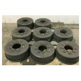 (8) Dexter Brake Drums