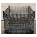 Metal Wire Warehouse Basket