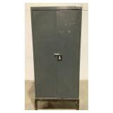 Sandusky Metal Cabinet With Stand