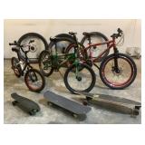 Bicycles And Skateboards