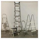 (5) Assorted Ladders