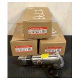 (3) Universal Tool 4-1/2" Pneumatic Angle Grinders
