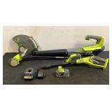 Ryobi 18V Cordless 13" Trimmer/Edger &  Blower