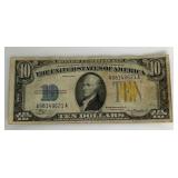 1934 A $10 "North Africa" Silver Certificate