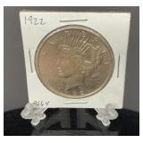 1922 - P Peace Dollar