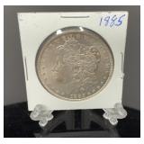 1885 - P Morgan Silver Dollar