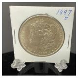 1887 - O Morgan Silver Dollar