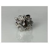 3.18 ct Ladies Brown Diamond Ring