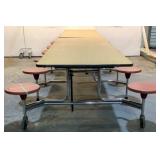 Sico Rolling Folding Cafeteria Table