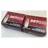 (2x the bid) Fort Scott Solid Copper Spun 357 Sig