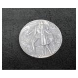 .999 Silver Christopher Columbus/St Gaudens Medal-
