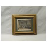 Wallace Nutting Signed Artwork-