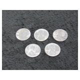 (qty - 5) 1943 Steel Pennies-