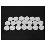 (qty - 20) 2009 Silver American Eagle Dollars-