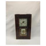 Antique Waterbury Clock with Painted Face-