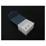 Cushion Cut Diamondlite CZ & Pink Topaz Earrings-