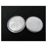 (qty - 2) Silver American Eagle $1 Coin-