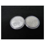 (qty - 2) Silver American Eagle $1 Coin-