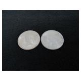 (qty - 2) 1922 PEace Dollars-