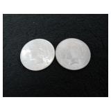 (qty - 2) 1922 PEace Dollars-